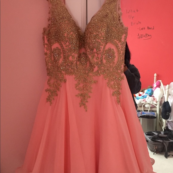 Pink Homecoming Dress - Picture 2 of 5